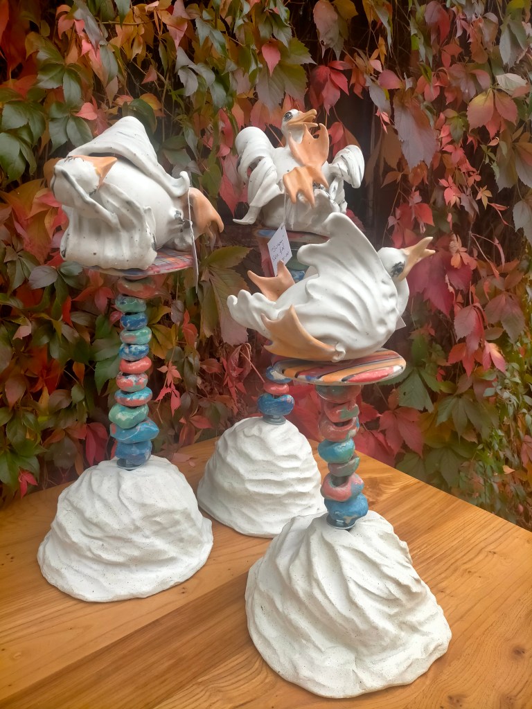 Ceramic art by Angie Russi