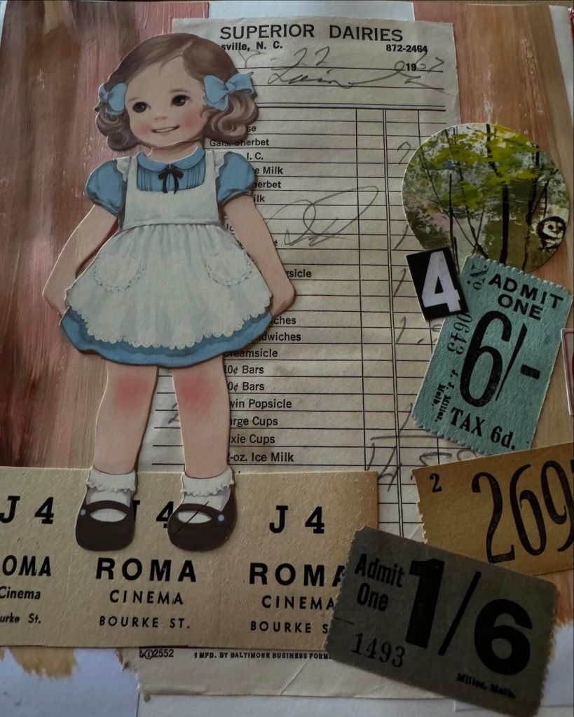 Photo of Kerrrie Raglus' art supplies